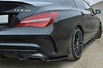 BAK SIDO SPLITTERS MERCEDES CLA A45 AMG C117 FACELIFT