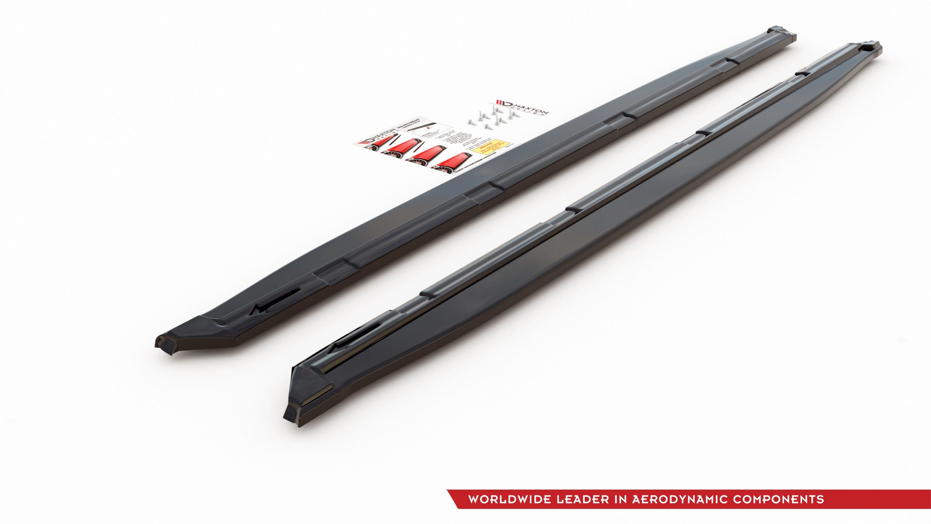 Side Skirts Diffusers Skoda Kodiaq Mk1 Sportline / RS (version with mudflaps)
