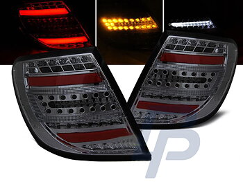MERCEDES C-CLASS W204 KOMBI 07-10 RED WHITE LED TAILLIGHTS BAR