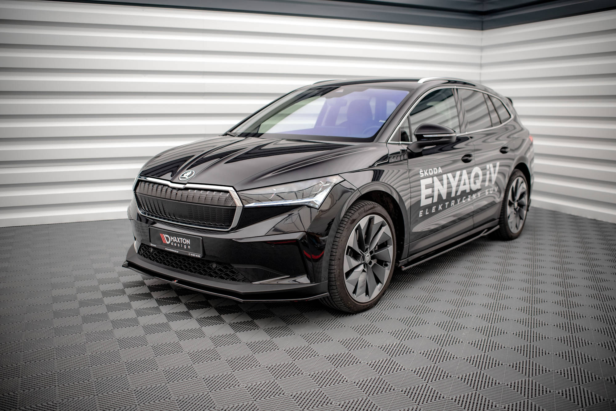 Front Splitter V.1 Skoda Enyaq IV (2020-) - 4