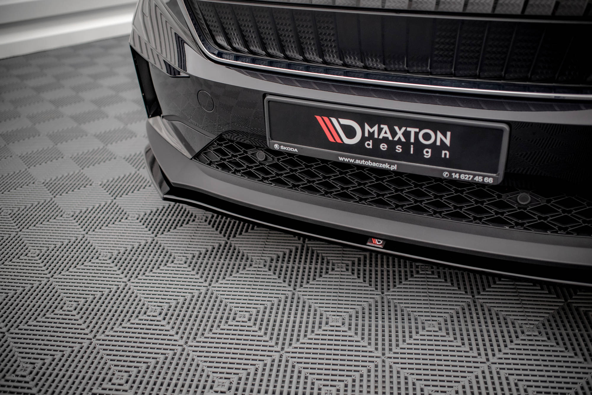 Front Splitter V.1 Skoda Enyaq IV (2020-) - 3