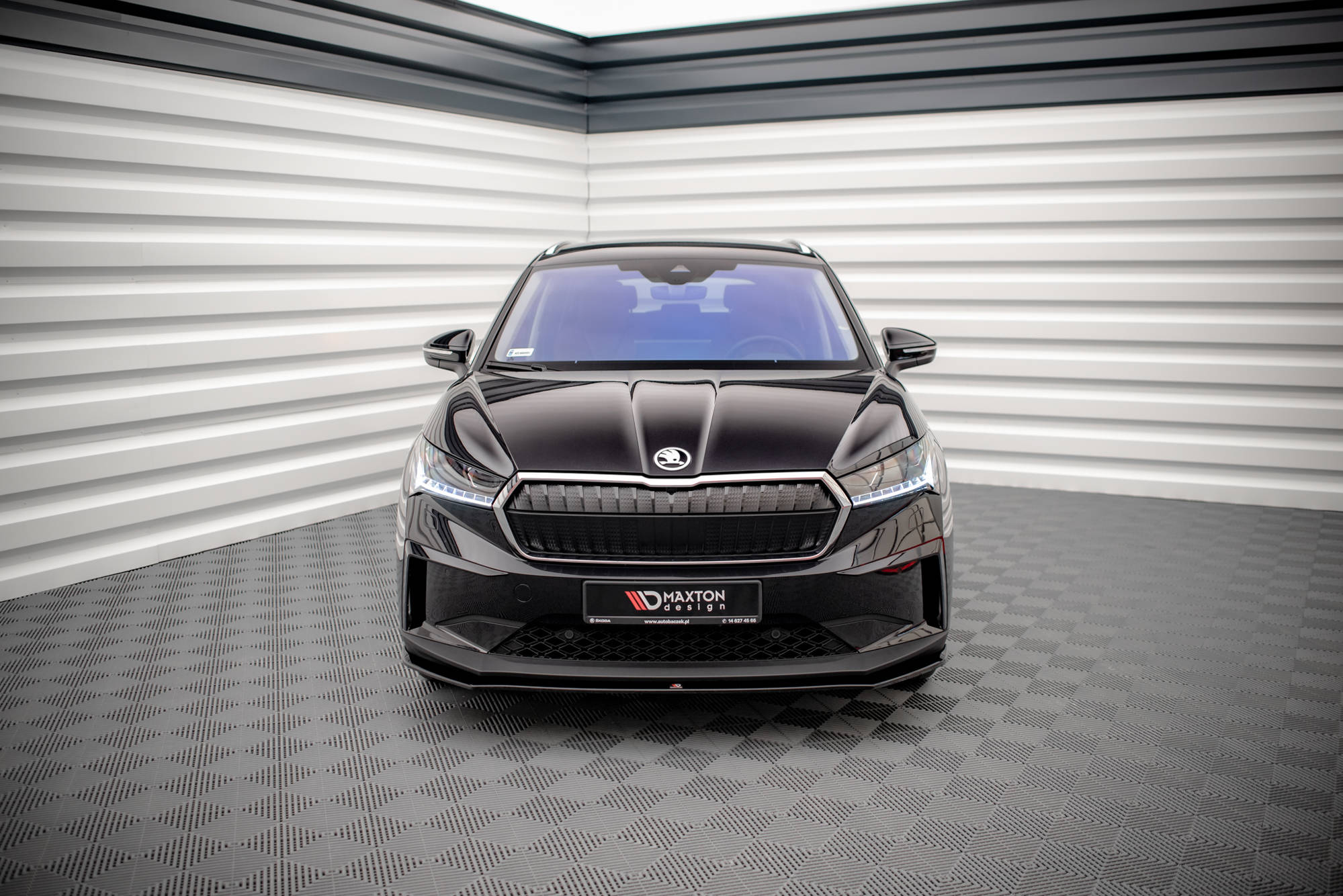 Front Splitter V.1 Skoda Enyaq IV (2020-) - 2