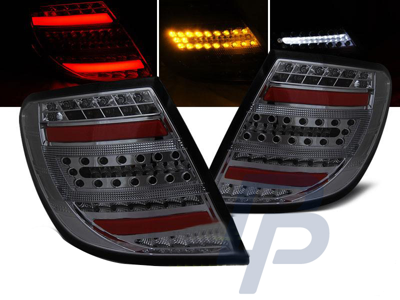MERCEDES C-CLASS W204 KOMBI 07-10 SMOKE LED TAILLIGHTS BAR - 3