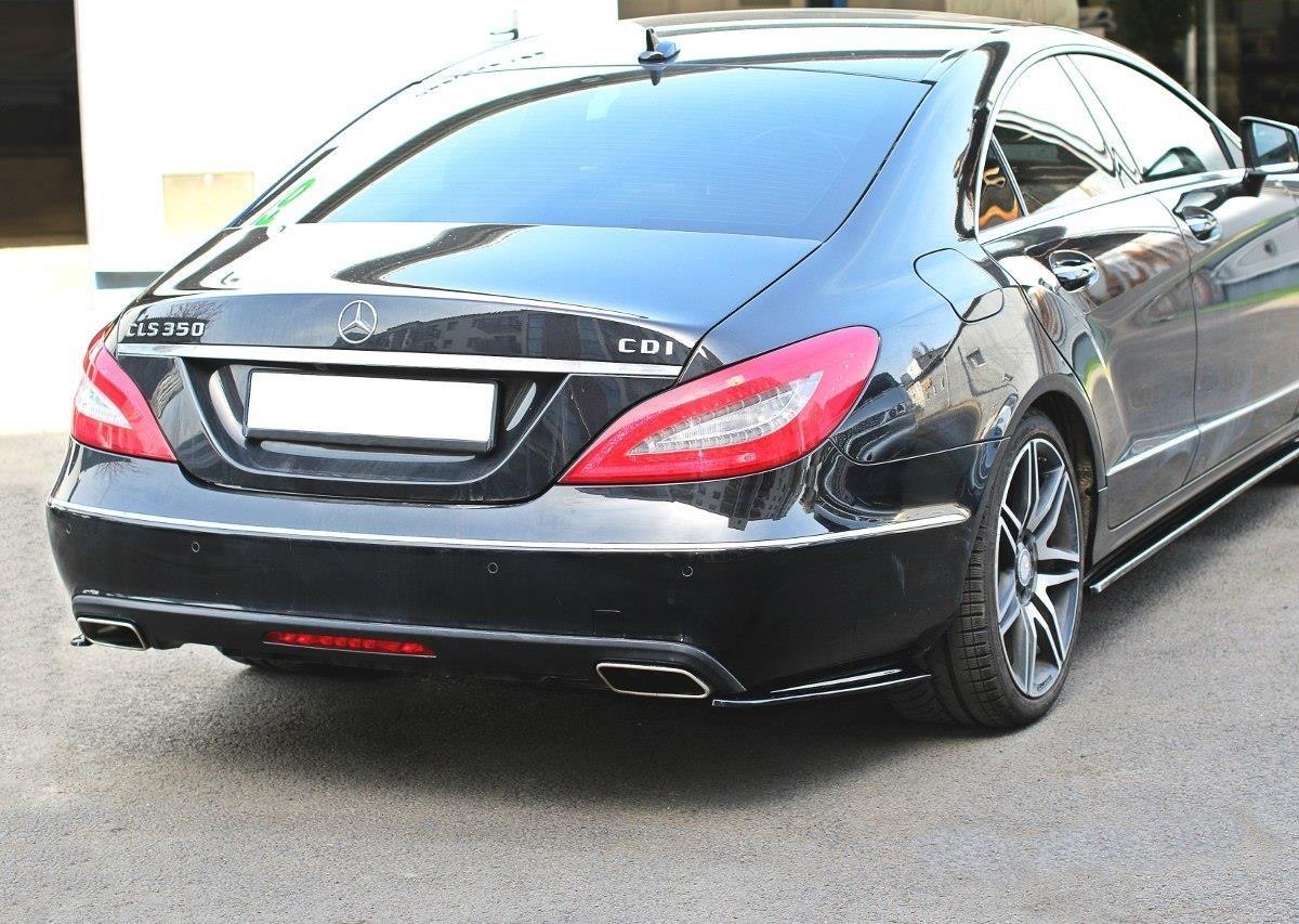 REAR SIDE SPLITTERS MERCEDES CLS C218 - 4