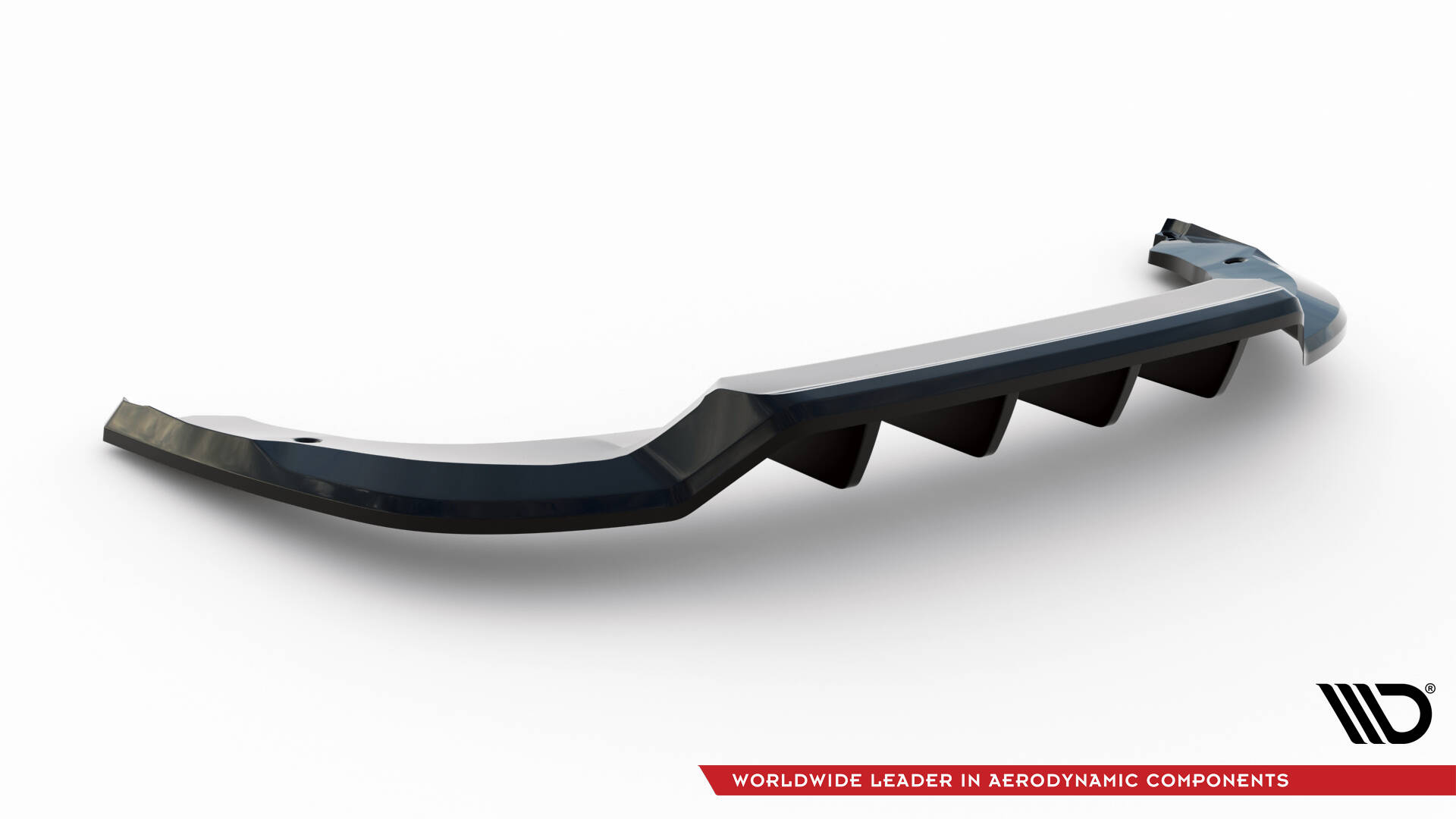 Central Rear Splitter (Vertical Bars) Skoda Kodiaq Sportline Mk1 Facelift - 6
