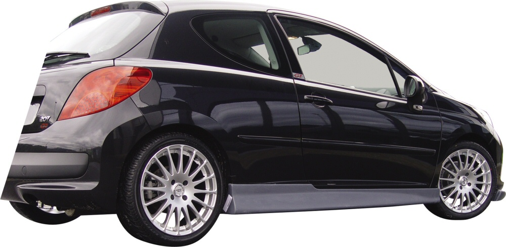 PEUGEOT 207 3D SIDESKIRTS [CARCEPT]
