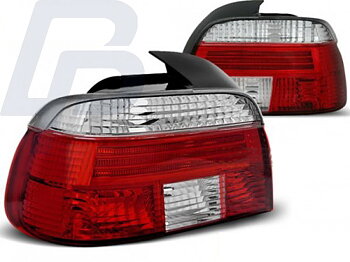 TAILLIGHTS BMW E39 09.95-08.00 RED WHITE