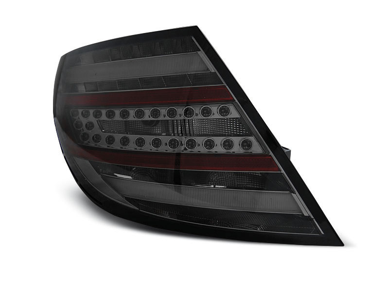 MERCEDES C-CLASS W204 SEDAN 07-10 SMOKE LED TAILLIGHTS BAR