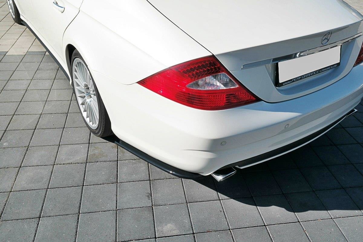 REAR SIDE SPLITTERS MERCEDES CLS C219 55AMG - 4