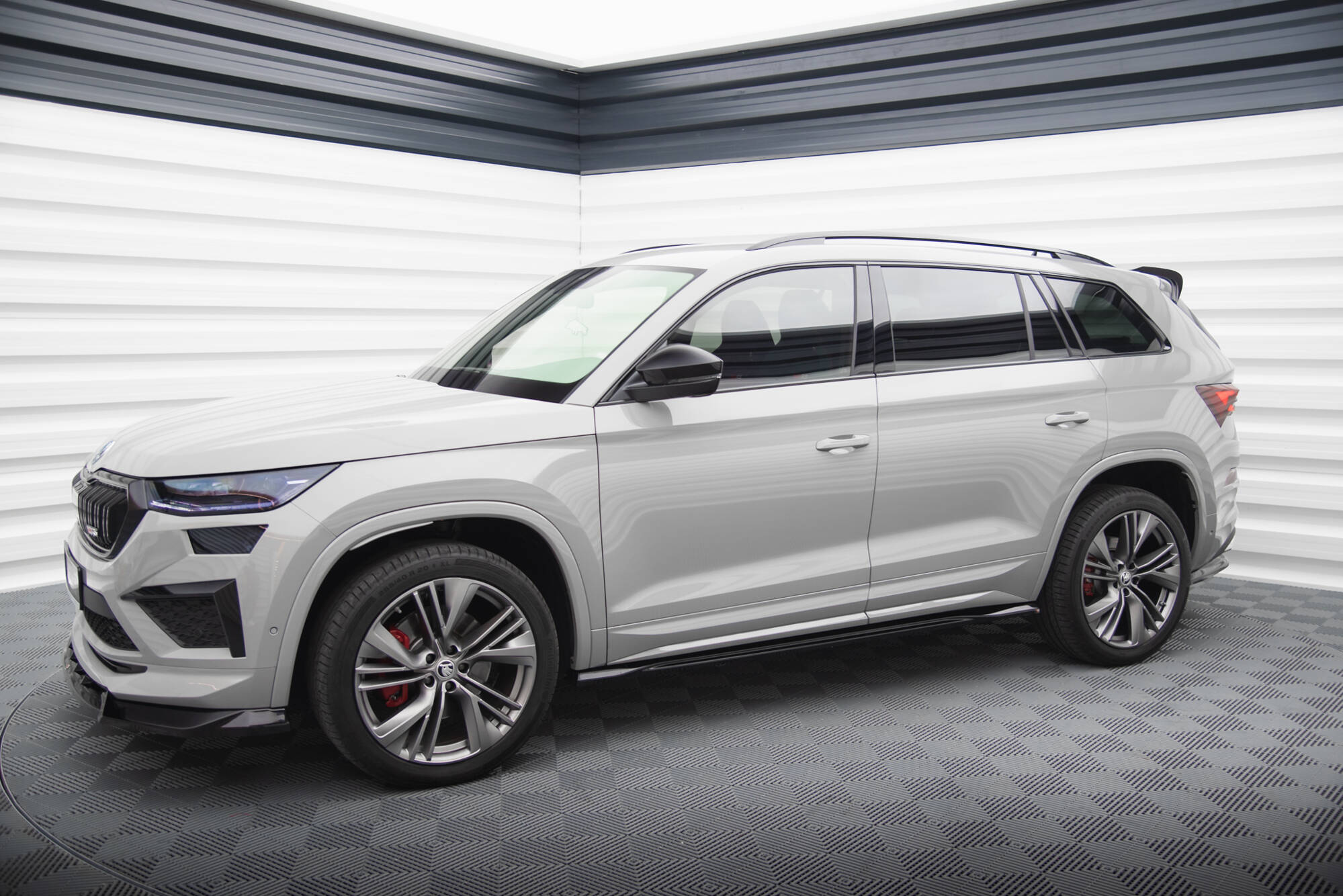 Side Skirts Diffusers Skoda Kodiaq RS Mk1 Facelift - 2