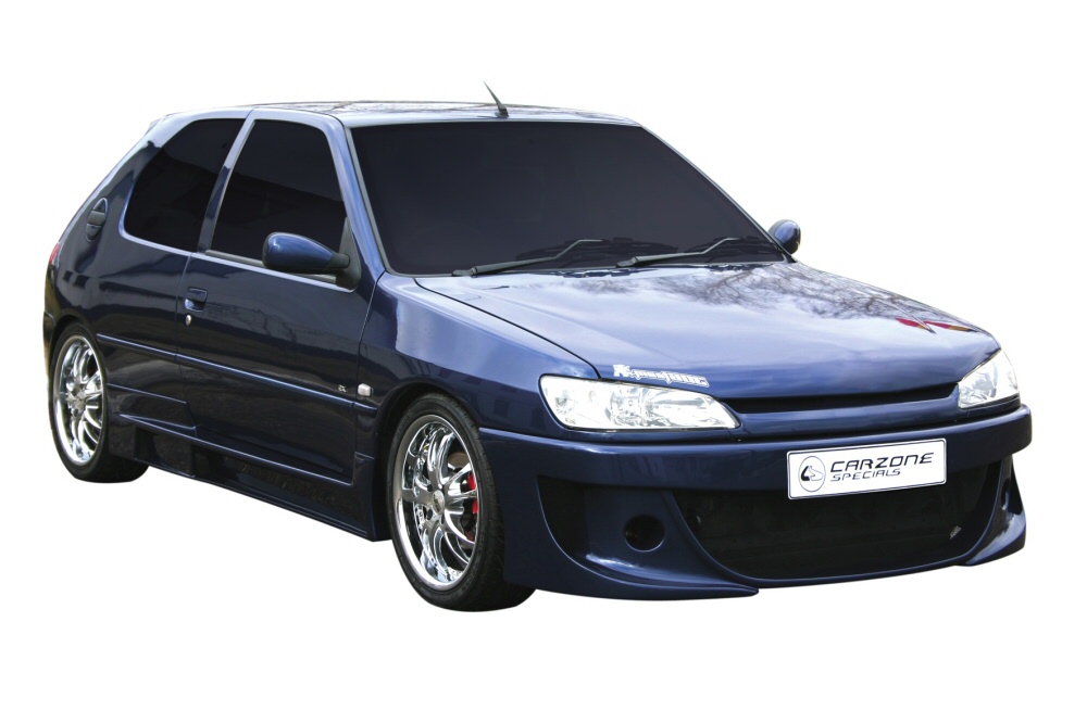 PEUGEOT 306 II 97+ VEGA FRÄMRE STÖTFÅNGARE [CARZONE]