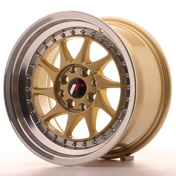 JAPAN RACING JR26 15X8 ET25 4X100/108 GOLD