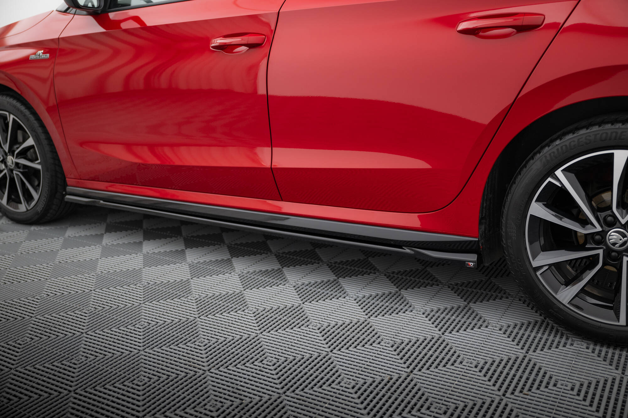 Side Skirts Diffusers Skoda Fabia Monte Carlo Mk4 - 4