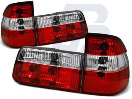 TAILLIGHTS BMW E39 09.95-08.00 TOURING RED WHITE