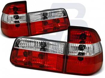 TAILLIGHTS BMW E39 09.95-08.00 TOURING RED WHITE