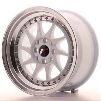 JAPAN RACING JR26 15X8 ET25 4X100/108 WHITE