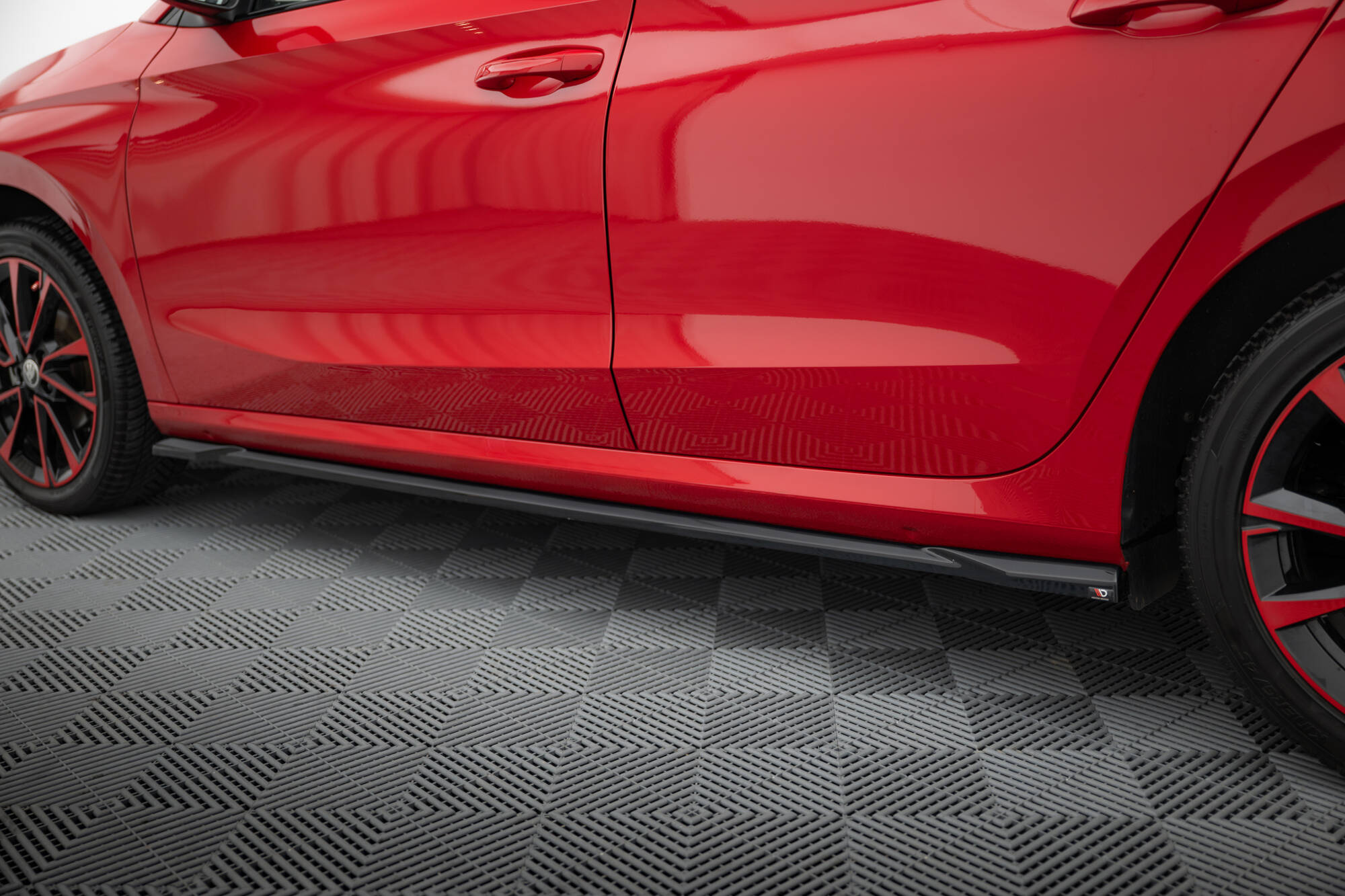 Side Skirts Diffusers Skoda Fabia Mk4 - 4