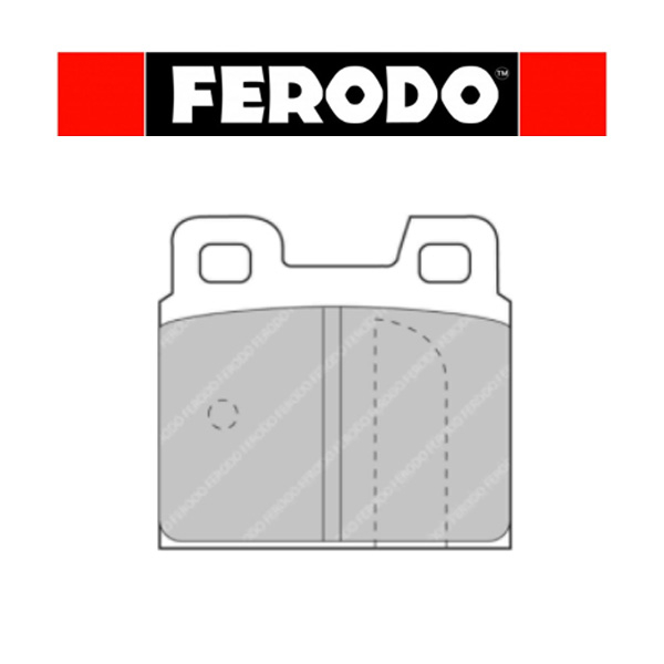 FERODO PADS DS3000 FCP93R ALFA ROMEO GIULETTA GTV PORSCHE 914 - REAR