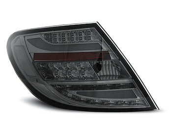 MERCEDES C-CLASS W204 SEDAN 07-10 SMOKE LED TAILLIGHTS BAR