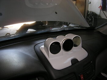 NISSAN ALMERA N15/N16 HB TRIPLE GAUGE PILLAR POD [AUTOR]