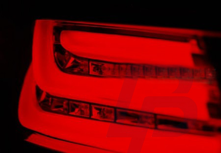 LED TAILLIGHTS BMW E60 07.03-02.07 BLACK LED BAR - 3