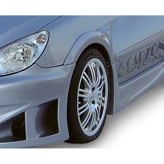 PEUGEOT 307 3D/CC (FACELIFT 05+) SAMURAI FENDER FLARE FRONT