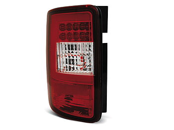 VW CADDY 03-03.14 RED WHITE LED TAILLIGHTS BAR