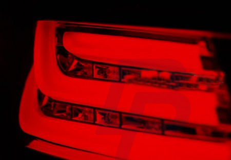 LED TAILLIGHTS BMW E60 03.07-12.09 BLACK LED BAR - 3