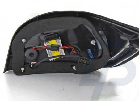 LED TAILLIGHTS BMW E60 03.07-12.09 BLACK LED BAR - 5