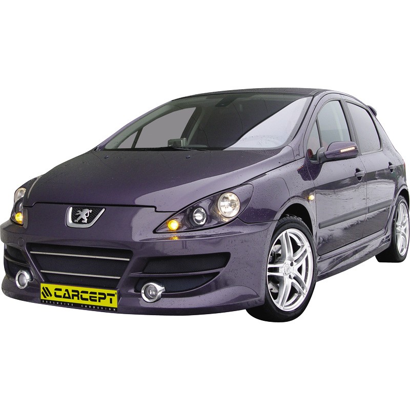 PEUGEOT 307 FASE I (FASE II LOOK) FRÄMRE STÖTFÅNGARE [CARCEPT]