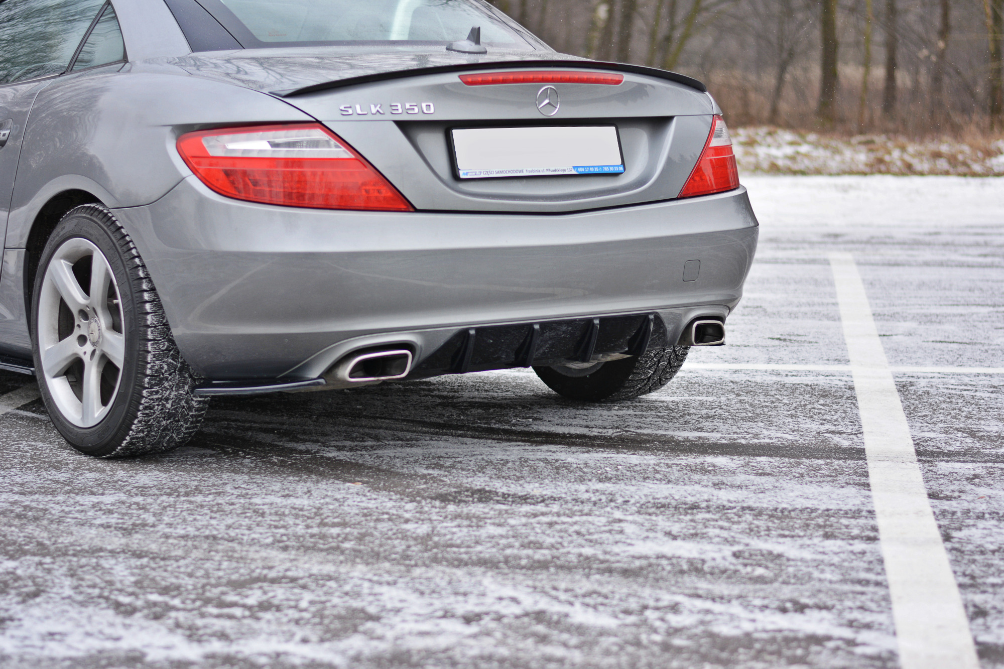 REAR VALANCE MERCEDES-BENZ SLK R172 - 2