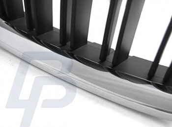 GRILLS BMW F10 / F11 10-16 M5 LOOK CHROME BLACK