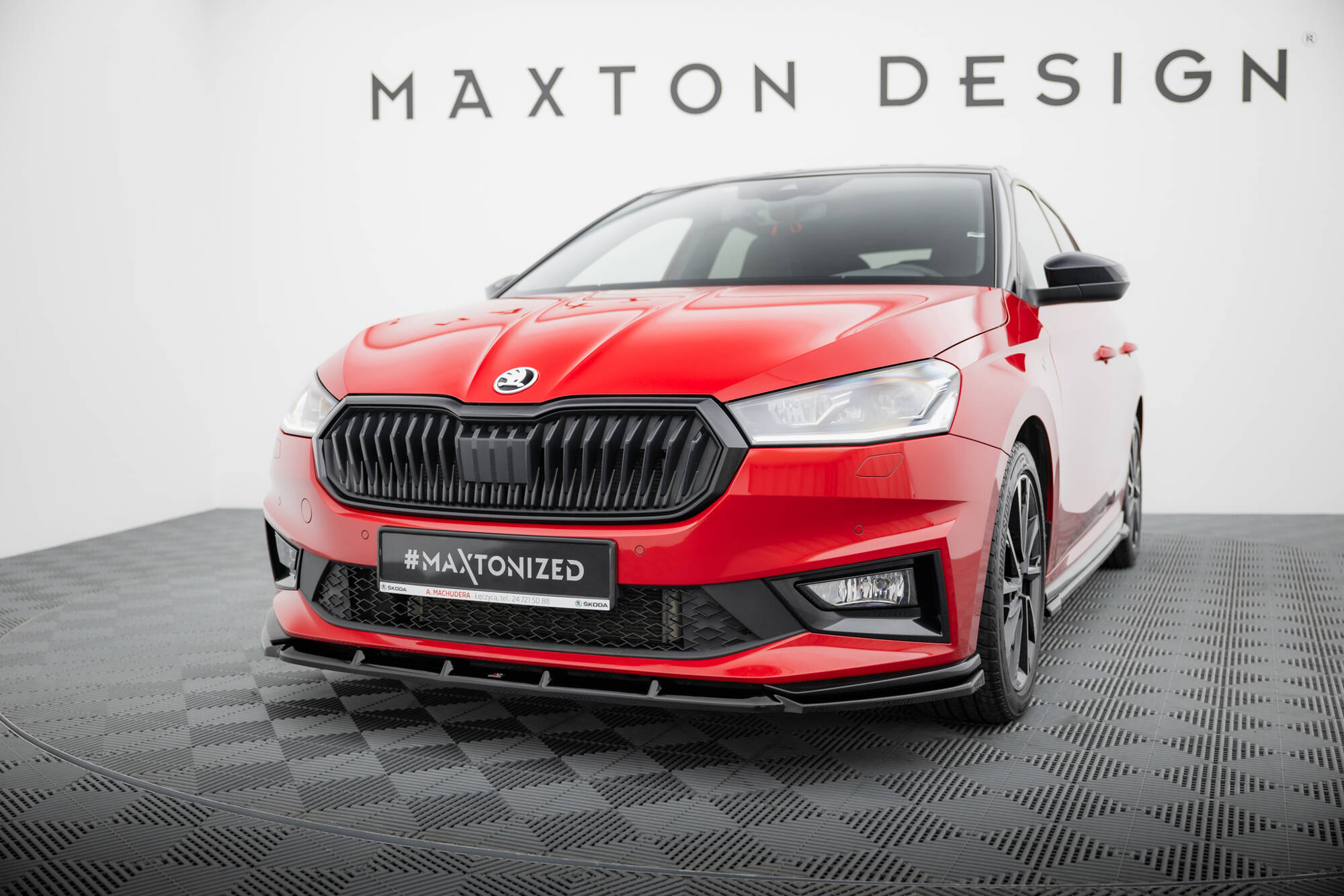 Front Splitter Skoda Fabia Monte Carlo Mk4 - 3