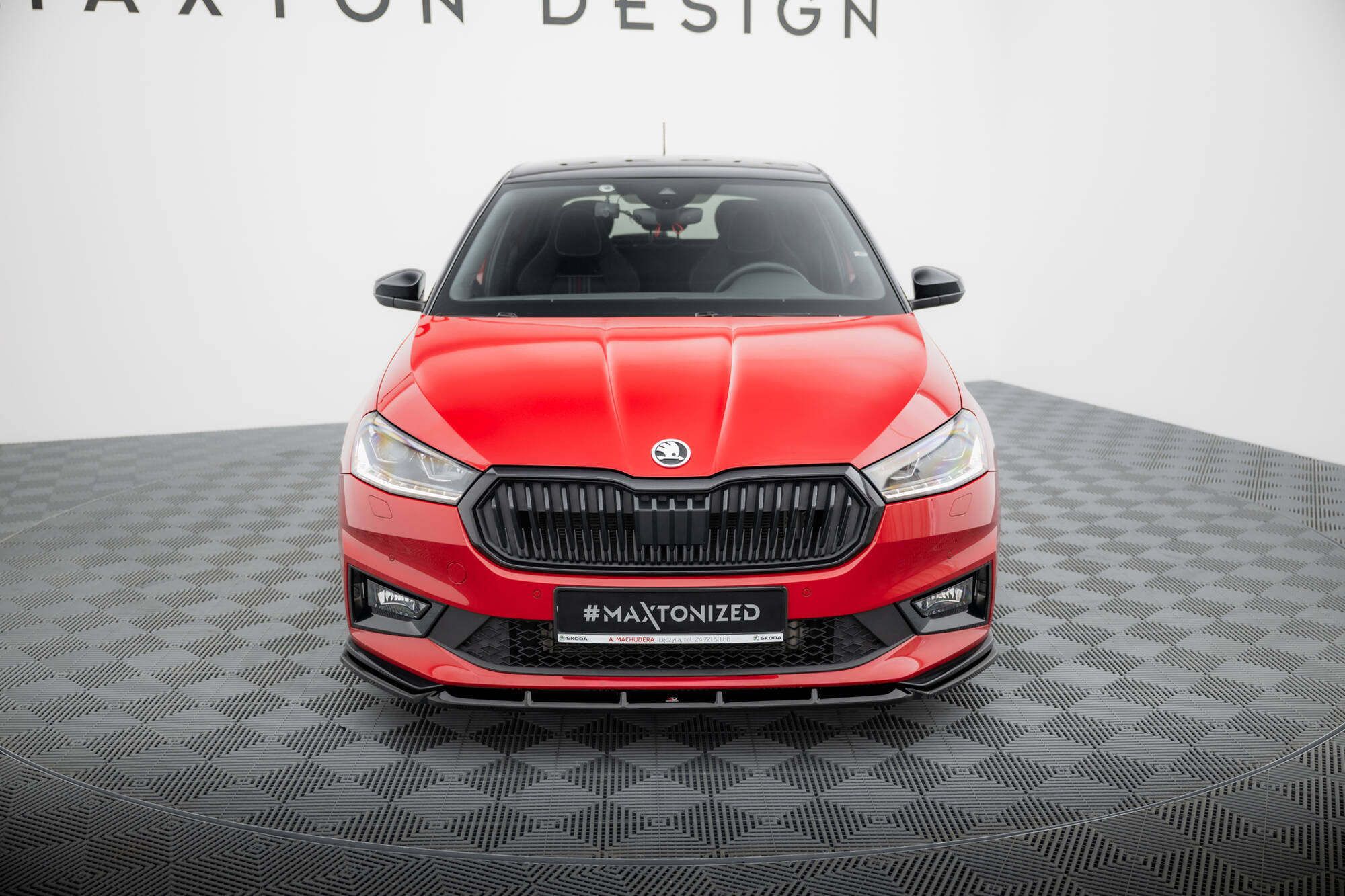 Front Splitter Skoda Fabia Monte Carlo Mk4 - 2