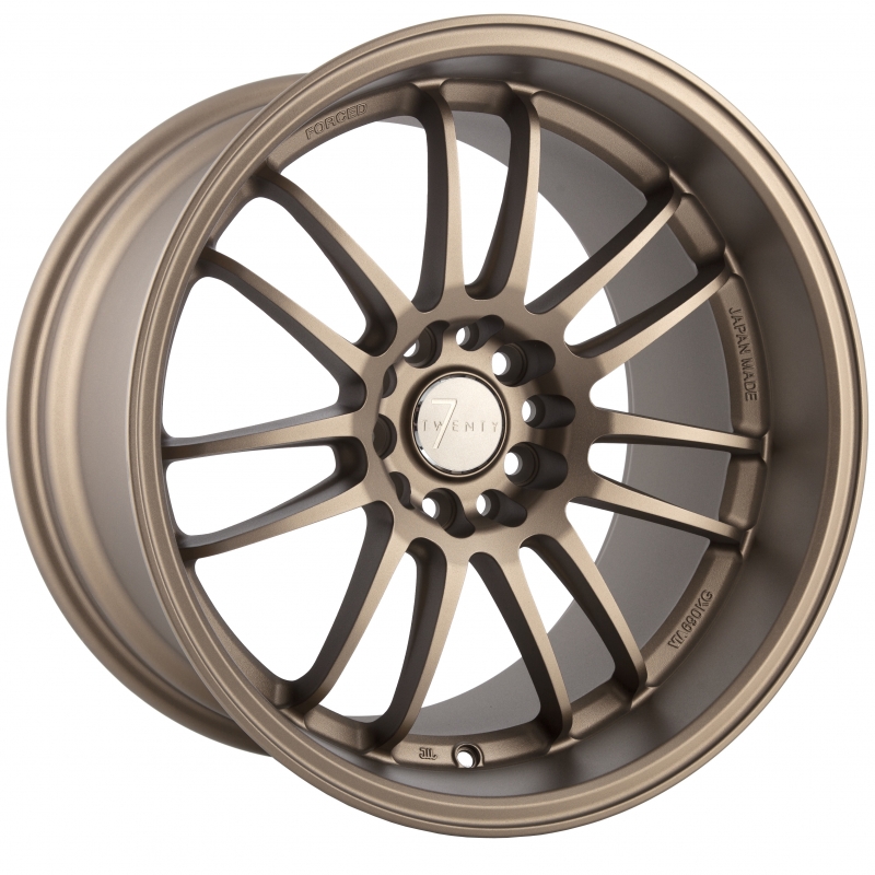 7TWENTY STYLE14 18 INCH 9.5J 5X114.3/5X120 ET22 MATT BRONZE
