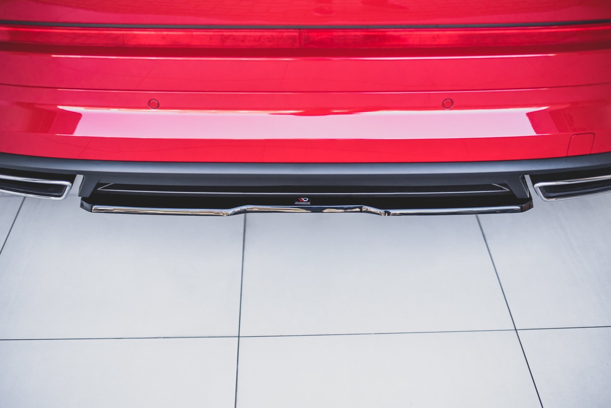 Central Rear Splitter Skoda Kodiaq RS - 5