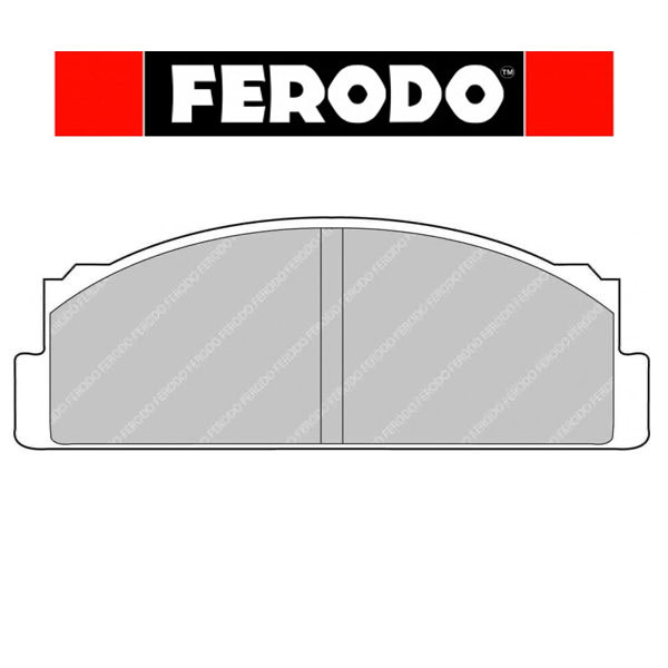 FERODO BRAKE PADS DS2500 FCP22H AUTOBIANCHI A112 FIAT X 1 9 FRONT