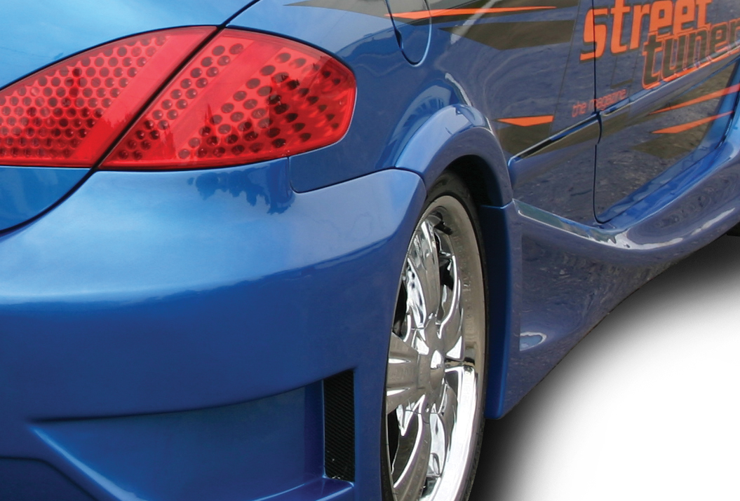 PEUGEOT 307CC SAMURAI SKÄRM BREDDARE BAK HÖGER
