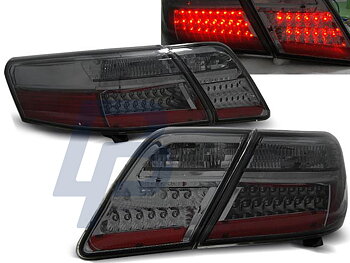 TOYOTA CAMRY 6 XV40 06-09 RÖKTONADE LED BAKLAMPOR