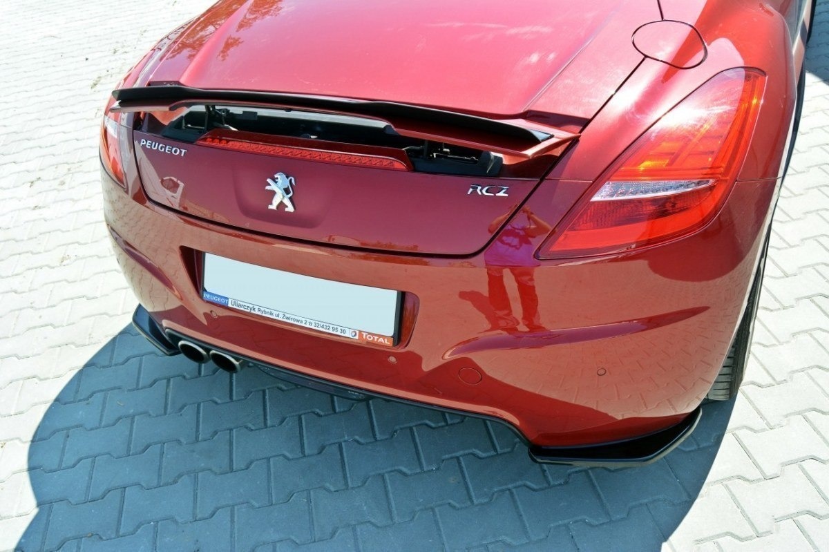 REAR SIDE SPLITTERS PEUGEOT RCZ FACELIFT - 8