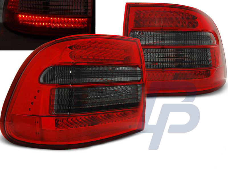 PORSCHE CAYENNE 02-06 RED SMOKE LED TAILLIGHTS - 4