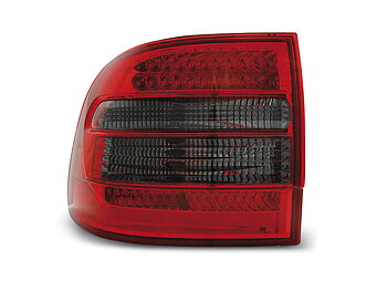PORSCHE CAYENNE 02-06 RED SMOKE LED TAILLIGHTS