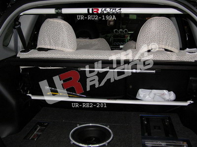 HONDA JAZZ/FIT 01-08 / 08+ ULTRARACING 2-POINT C-PILLAR BAR