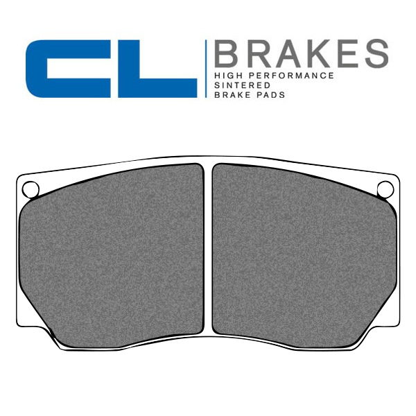 CL BRAKES PADS 5011 W61 T16 RC6 FRONT REAR PUNTO S2000 / FRONT LANCER EVO / FRONT 207 S2000