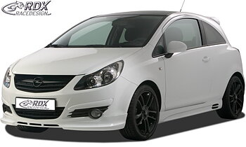 FRONT SPOILER OPEL CORSA D -2011