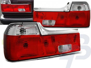 TAILLIGHTS BMW E32 06.86-04.94 RED WHITE