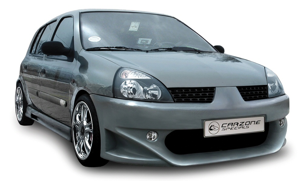 RENAULT CLIO II 01-05 SAMURAI FRÄMRE STÖTFÅNGARE [CARZONE]
