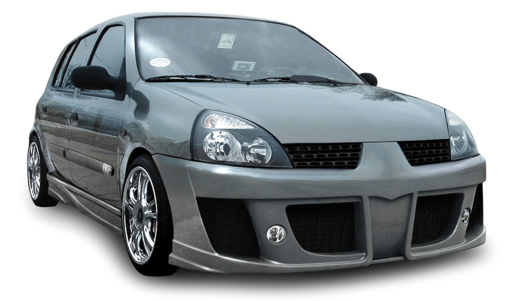 RENAULT CLIO II 5D 98-05 INTERCEPTOR SIDESKIRTS [CARZONE]