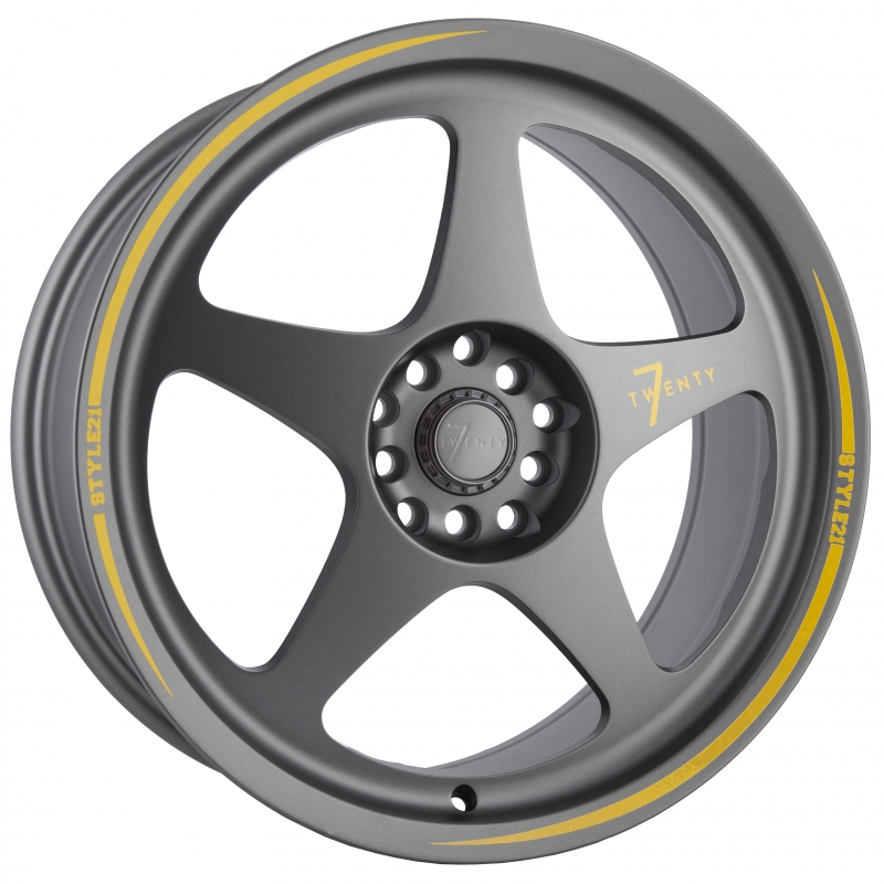 7TWENTY STYLE21 17 INCH 7.5J 5X100/5X114.3 ET40 MATT GREY