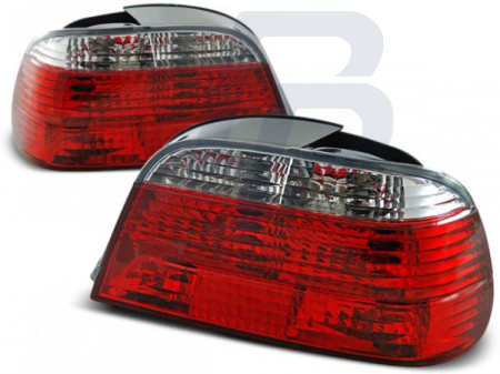 TAILLIGHTS BMW E38 06.94-07.01 RED WHITE